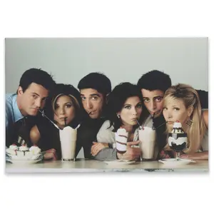 Friends Cast Members Gallery Wrapped Canvas by Open Roads