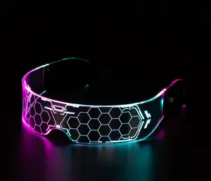 Cyber LED Rave Glasses