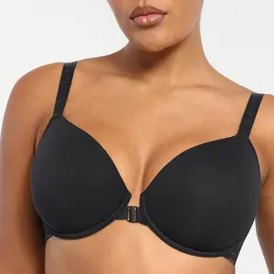 Shapellx Bare Essentials Skin Flow Front Close Underwired T-Shirt Bra Womenswear Basic