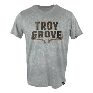 Troy Grove - Logo Shirt - Vintage Gray
