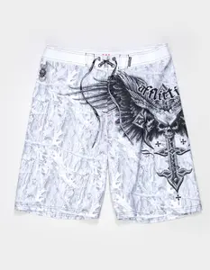 AFFLICTION Death Eyes Mens Boardshorts