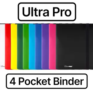 Ultra Pro 4 Pocket Binder
