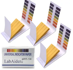 3 Pack pH.1-14 Test Paper Extensive Test Paper Litmus Test Paper 240 Strips pH Test with Storage Case for Saliva Urine Water Soil Testing Pet Food and Diet pH Monitoring (3 PACK with Storage Case)