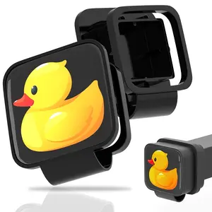 Duck Hitch Cover for 2 Inch Receivers - Trailer Hitch Cover Tube Plug Insert Cap, Compatible with Pickup, SUV, Jeep, Cars, Trucks, RV & More Exterior Accessories