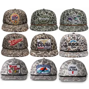 Full Limited Camo Trucker Hats Collection | Premium Mesh Snapback Hats | Vintage Logo Patch Caps for Hunting, Outdoor, Racing & Streetwear | Multi-Style USA Camo Hat Series