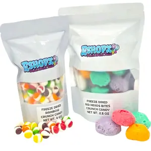 Crunchy Candy Duo Pack - Freeze Dried Candy (4 Rainbow Crunch & 2.5 oz Air Crunch)