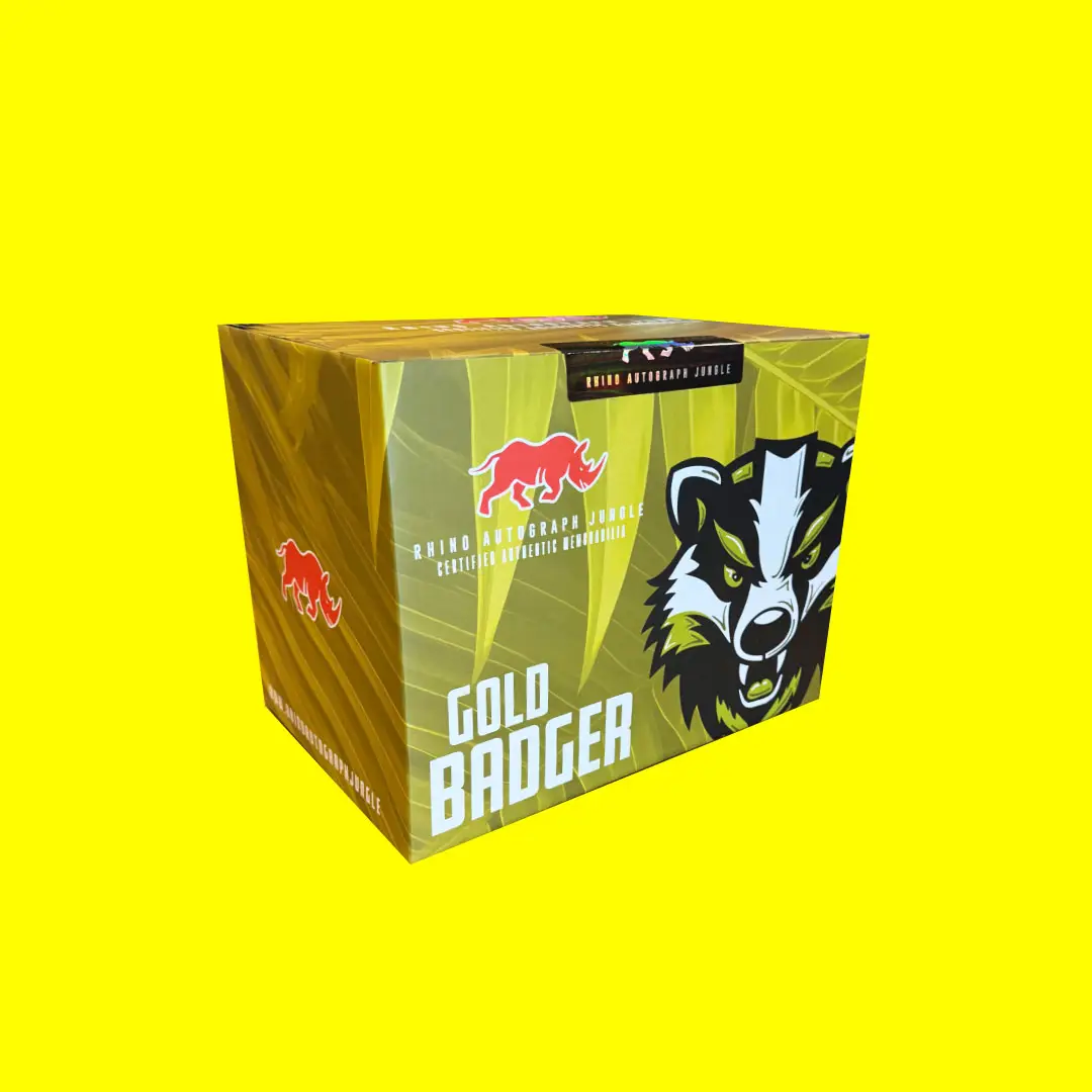 Rhino Autograph Jungle Badger Box Sports Trading Card