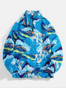 Men's Fall Winter Fleece Half-Zip Pullover Casual Fashion Sweatshirt, Warm Casual for Daily Wear, Comfortable and Stylish Clothing, Casual Cozy Sweatshirt