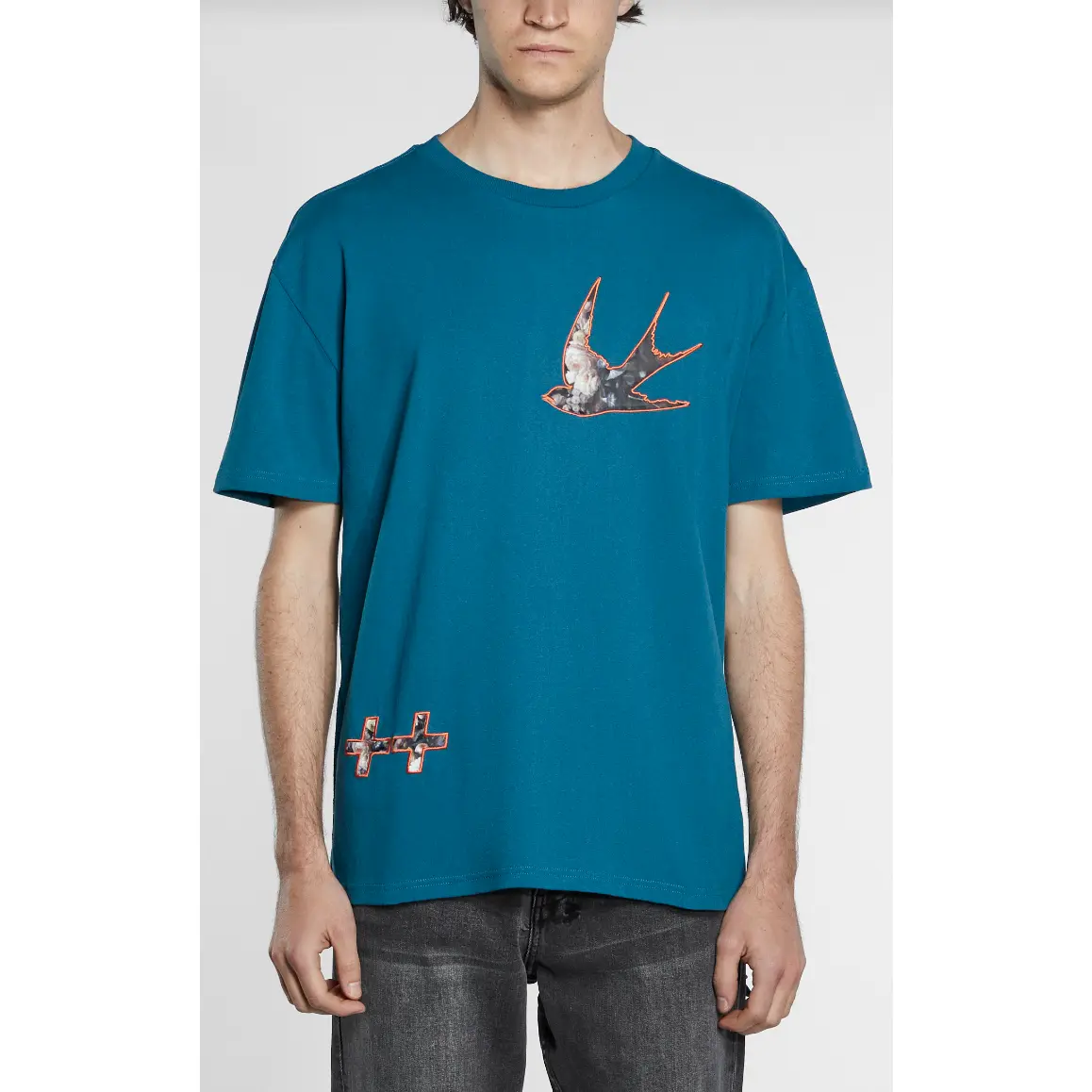 Ksubi (Teal ecology biggie ss t-shirt)
