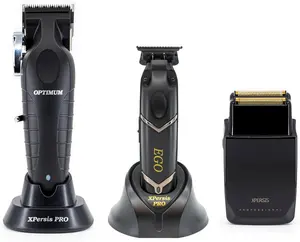 XPERSIS PRO Optimum Floating Lever Cordless Barber Combo Set Black