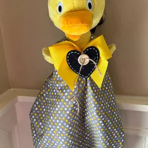 Homemade Duck Plastic Bag Holder - Perfect Organizer for Your Home