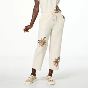 G by Giuliana Embellished Pull-On Drawstring Pant