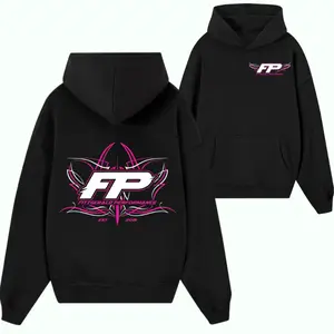 Fitzgerald Performance FP Racing Hoodie, Street Racing Graphic Pullover Hoodie, Motorsport Streetwear Hoodie for Car Enthusiasts
