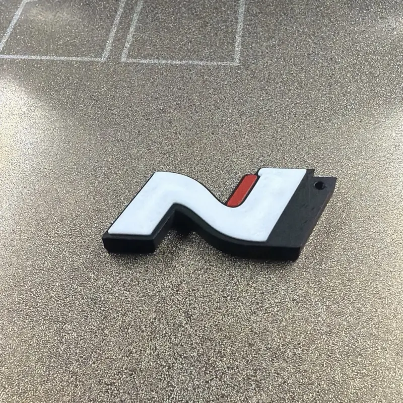 Hyundai N logo--=%2=- keychain=%2=-- fidget keychain