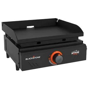 Blackstone Adventure Ready 17" Portable Outdoor Griddle – Single Burner Flat Top Grill