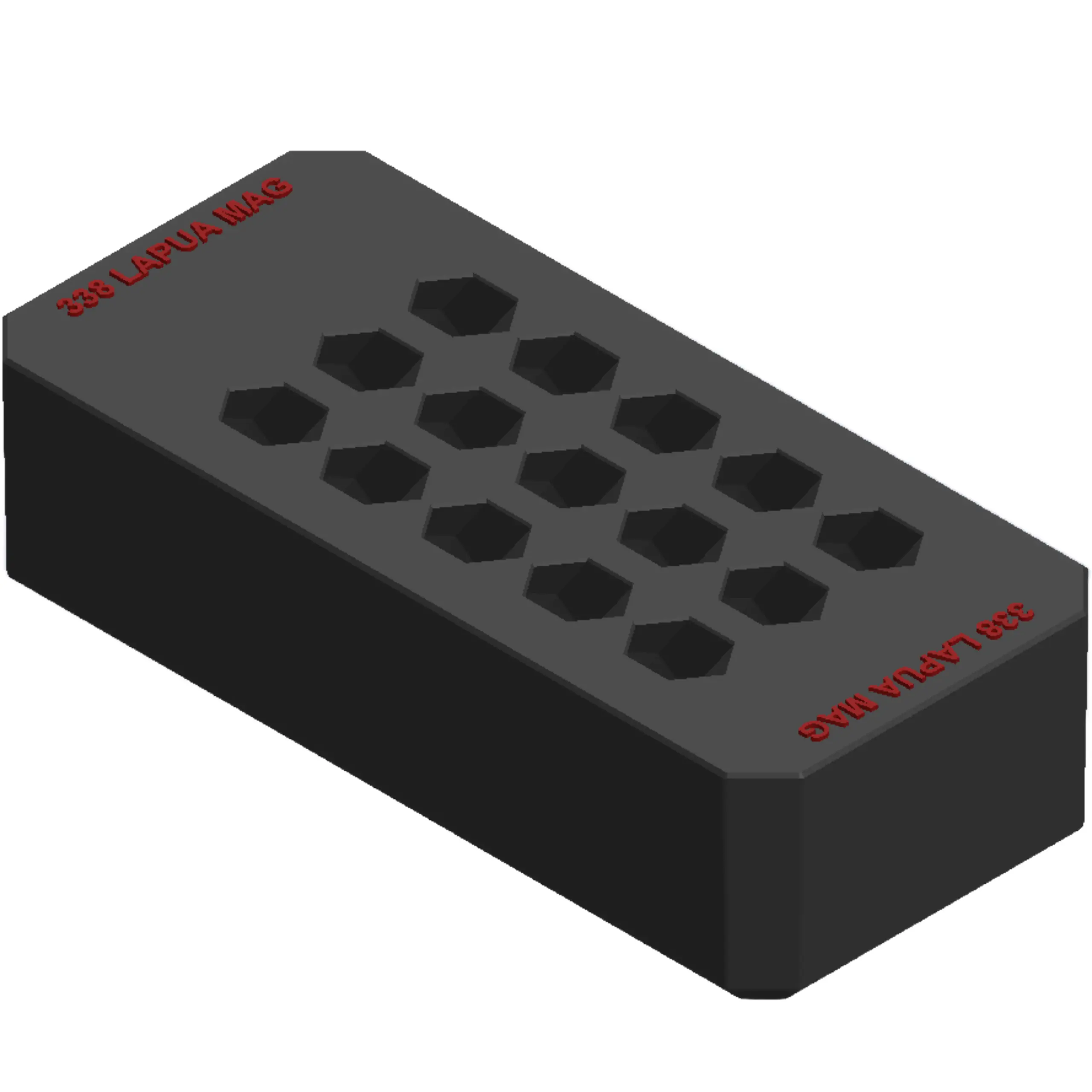 LARGE TRAY 338 LM RED