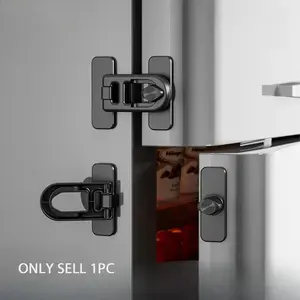 Safety Oven Door Lock for Kitchen Cabinets and Microwaves, Easy Rotate Design with Secure Latch, No-Drill Installation for Child Safety