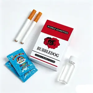 Bubble Cigarette Stress Relief Toy Fake Cigarette Mini Bubble Blower Sticks Relaxation Birthday Christmas Party Gift for Men Women Wands Party Favors parent-child fun