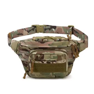 Camouflage Multifunctional Outdoor Cycling Fishing Travel Outdoor Multipurpose Tactical Fanny Pack Fishing Fanny Pack