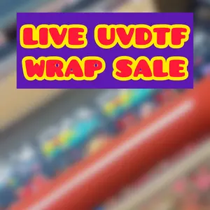 LIVE 16 OZ UVDTF WRAP SALE - LIVE SALE