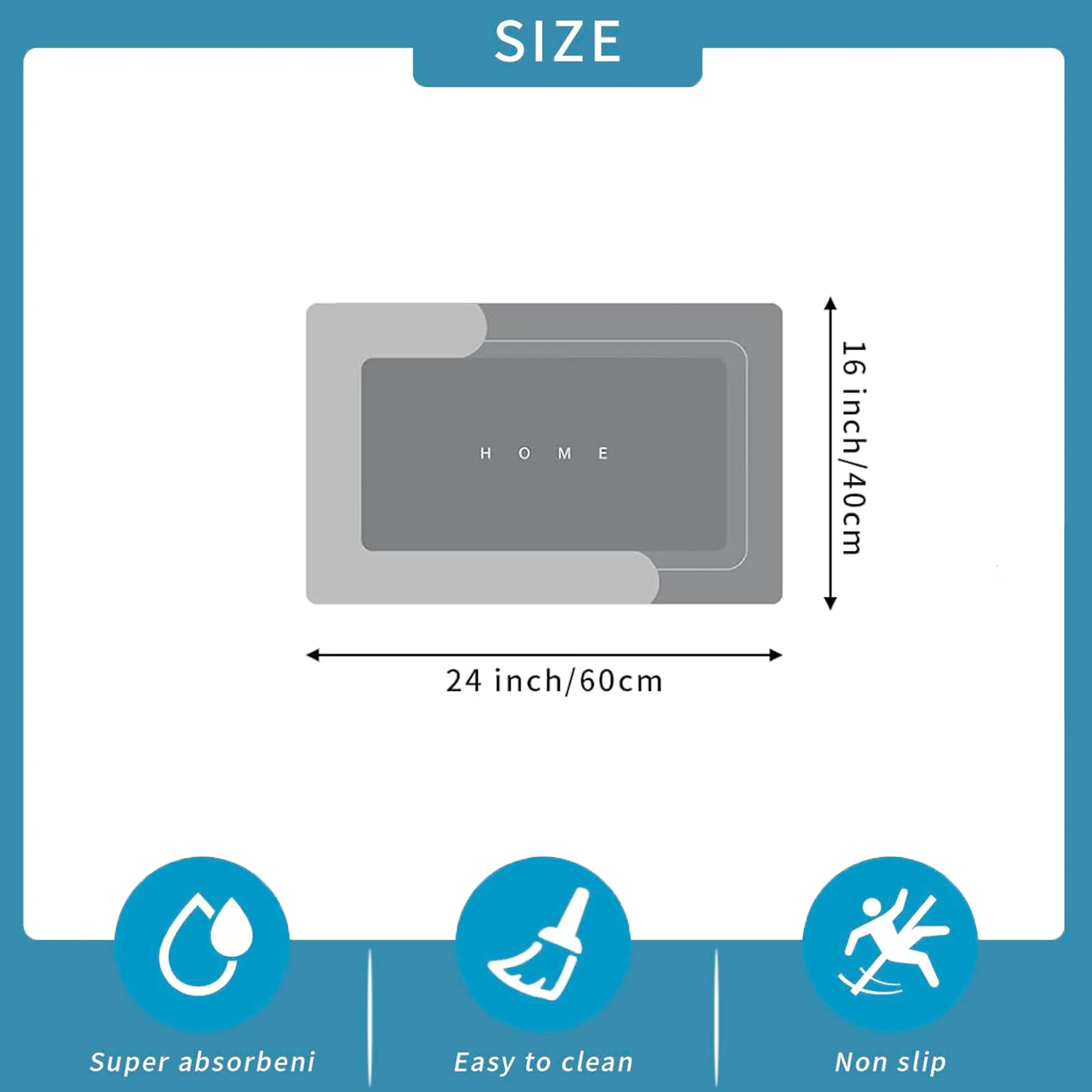 16inch/40cm*24inch/60cm