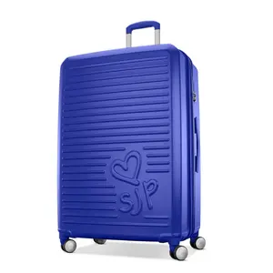 Sarah Jessica Parker Signature Hardside Expandable Large Checked Spinner Suitcase - Expert