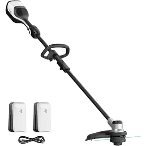 Home FurnishingsLitheli 2X20V 14" Brushless Cordless String Trimmer, Battery Powered Weed Eater, U20 Series Grass Trimmer With 2.5Ah Battery, Dual Line Bump Feed For Lawn Trimming, Lawn Care