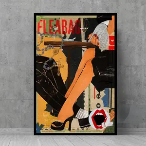 MIRRO Fleabaggg Poster - Wall Art - Vintage Posters - Retro Wall Decor - Film Fan Collectibles