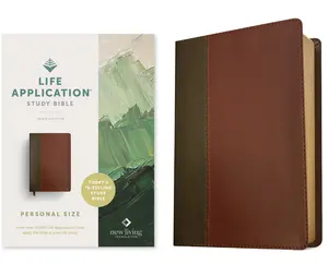 NLT Life Application Study Bible, Third Edition, Personal Size (Leatherlike, Brown/Mahogany, Red Letter) -- New Living Translation - Bible