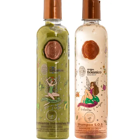 Ritual Botanico S.O.S Ultra Repair Shampoo with Onion & Argan | Intensive Plex Treatment with Banana & Avocado – Colombian Hair Care Kit