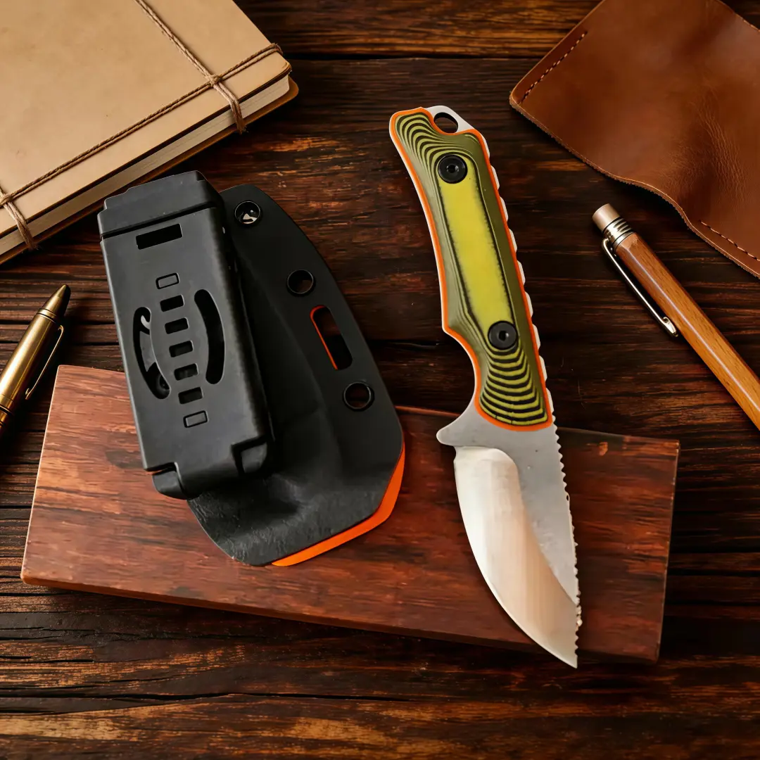 BM 15017 Portable fruit knife/pocket knife for outdoor home use; portable knife suitable for camping, picnics outdoors, hiking, mountaineering, and other scenarios.