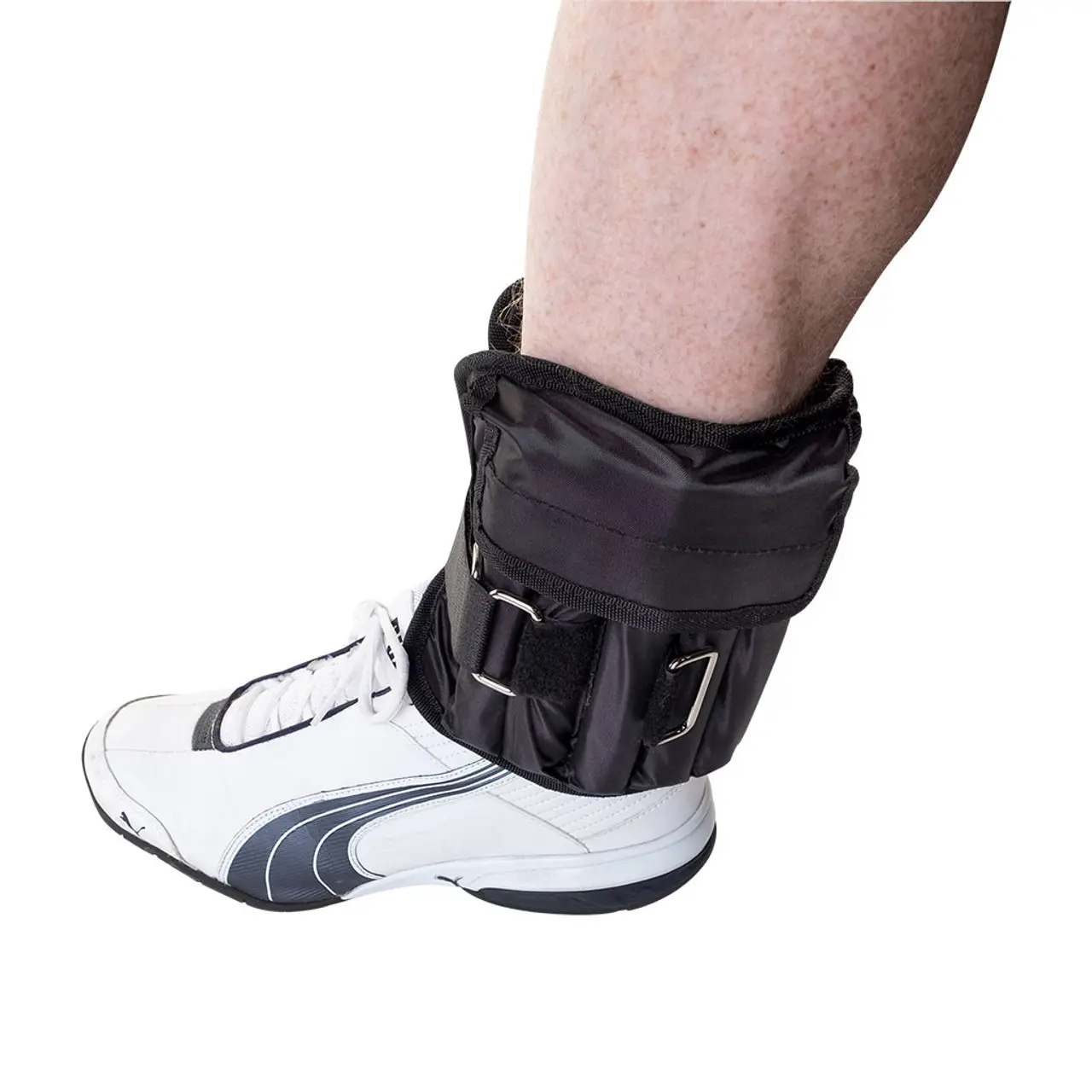 Body-Solid Tools Ankle Weights 5 lb Pair for Strength Training, Leg Workouts, Fitness, Cardio Exercises