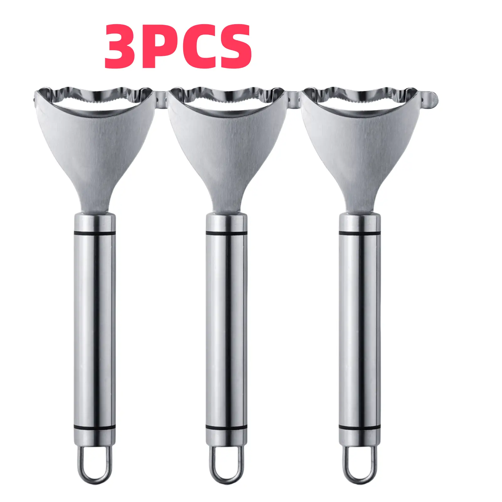3PCS Corn Cutter Peeler Corn Stripper Cob Stripper Stainless Steel Kitchen Tool