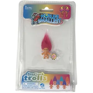 World's Smallest Trolls - Pink Hair