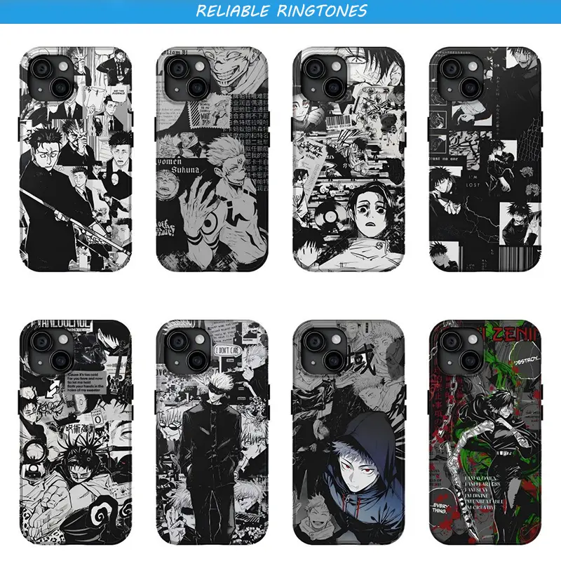 Jujutsu Kaisen Satoru Gojo Smartphone Case - Personalized Aesthetic, Shockproof Cover for iPhone 17,16,15,14,13,12,11, Compact Handheld Cellphone Devices Blending Style and Safety, Protection
