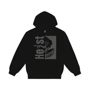 New “Heist Clown” Rhinestone Hoodie