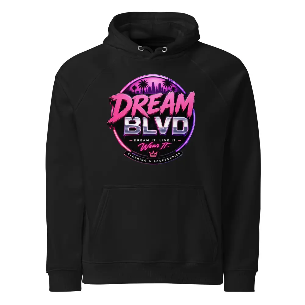 Unisex eco raglan hoodie