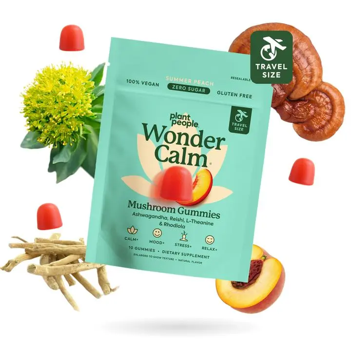 Wonder Calm Stress & Balance Gummies: TRAVEL SIZE Wonder Calm Stress & Balance Gummies: TRAVEL SIZE