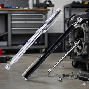 Portable Magnetic Pickup Tool with Extendable Probe, Easy Retrieval for Nuts Bolts Screws, DIY Repair Must-Have, Mini Grabber with Strong Magnet, Perfect Gift for Men, Travel Organizer Accessory.