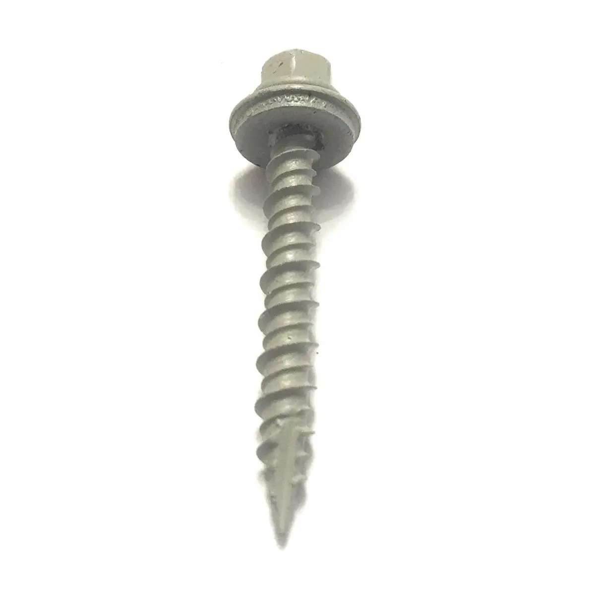 Hillman Fasteners  LB 10 x 1.5 in. Metal to Wood Self-Drilling Roofing Screws, Grey