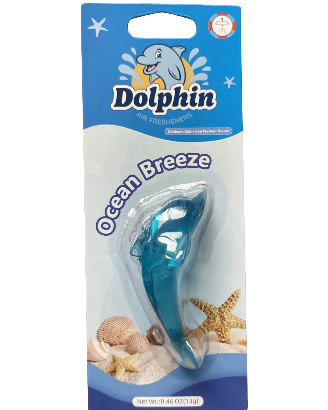 Blue Dolphin Air Freshener Car Accessories | Ocean Breeze Scent