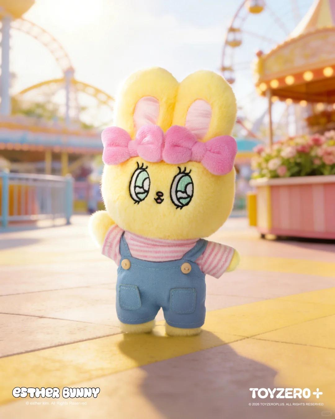 Esther Bunny Fashion in Motion Plush Keychain Series Blind Box Plush Blind Box Cute Anime Vinyl Plushies Collectible Birthday Gifts for Girls Perfect New Year Gift, Unique HolidayHome & Office Decorations