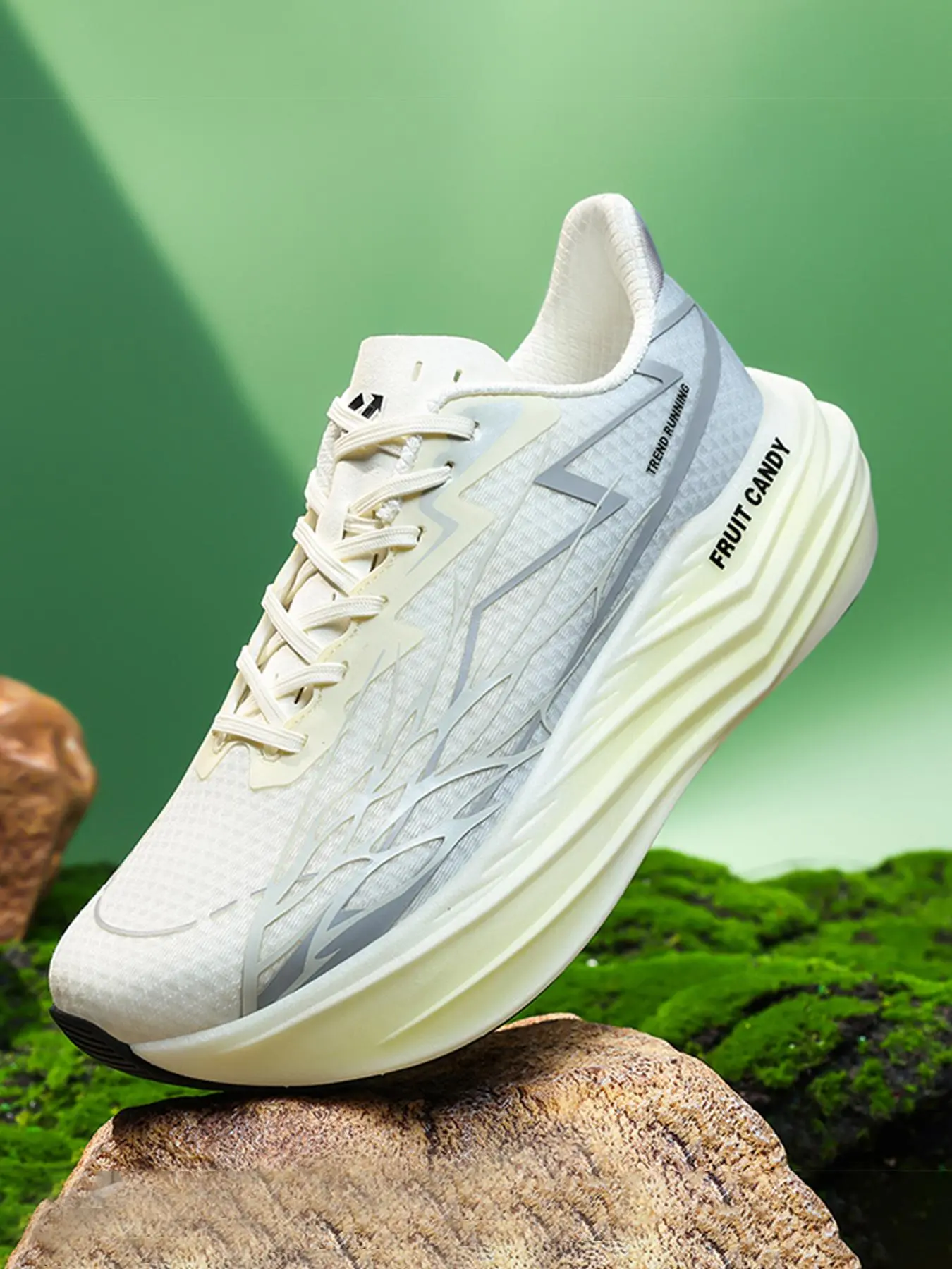 Men's Fashionable Lace Up Running Shoes, Casual Breathable Comfortable Sporty Running Shoes, Outdoor Sports Running Shoes for Daily Wear