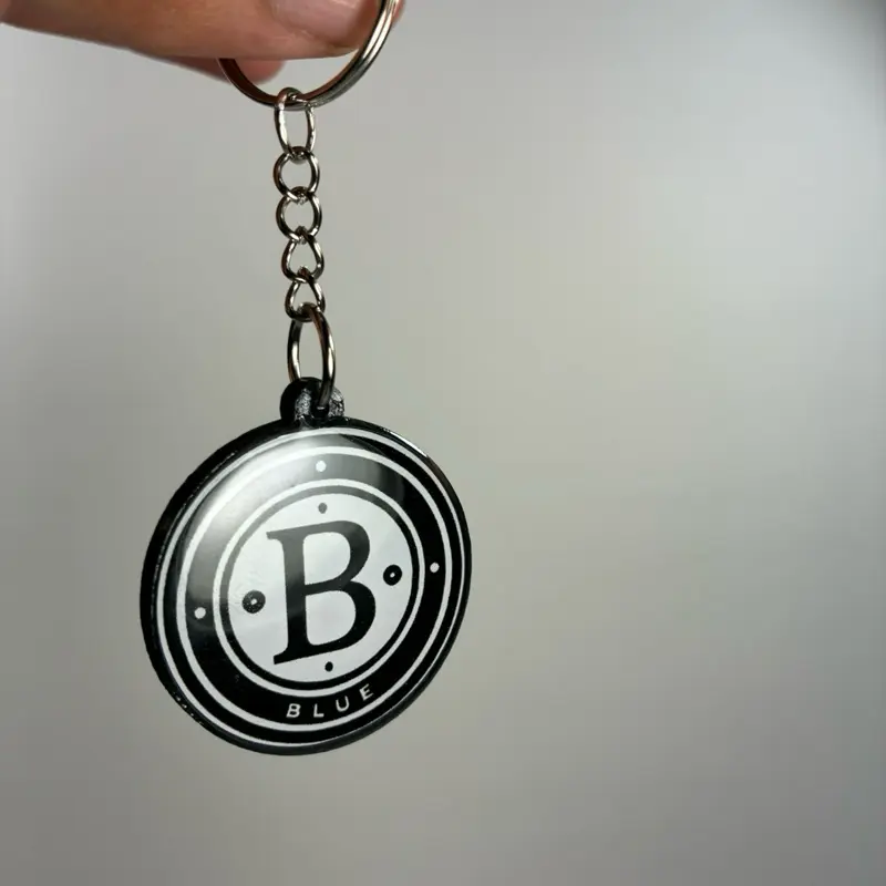 100 llaveros NFC, 3D resina, 100% personalizados