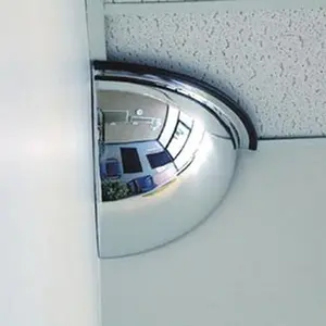 Safety Security Products H141185F 18 in. Quarter Dome Acrylic Mirrors