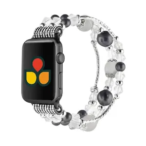 Women's Beaded Bracelet Watch Bands - Fashion Watch Accessories