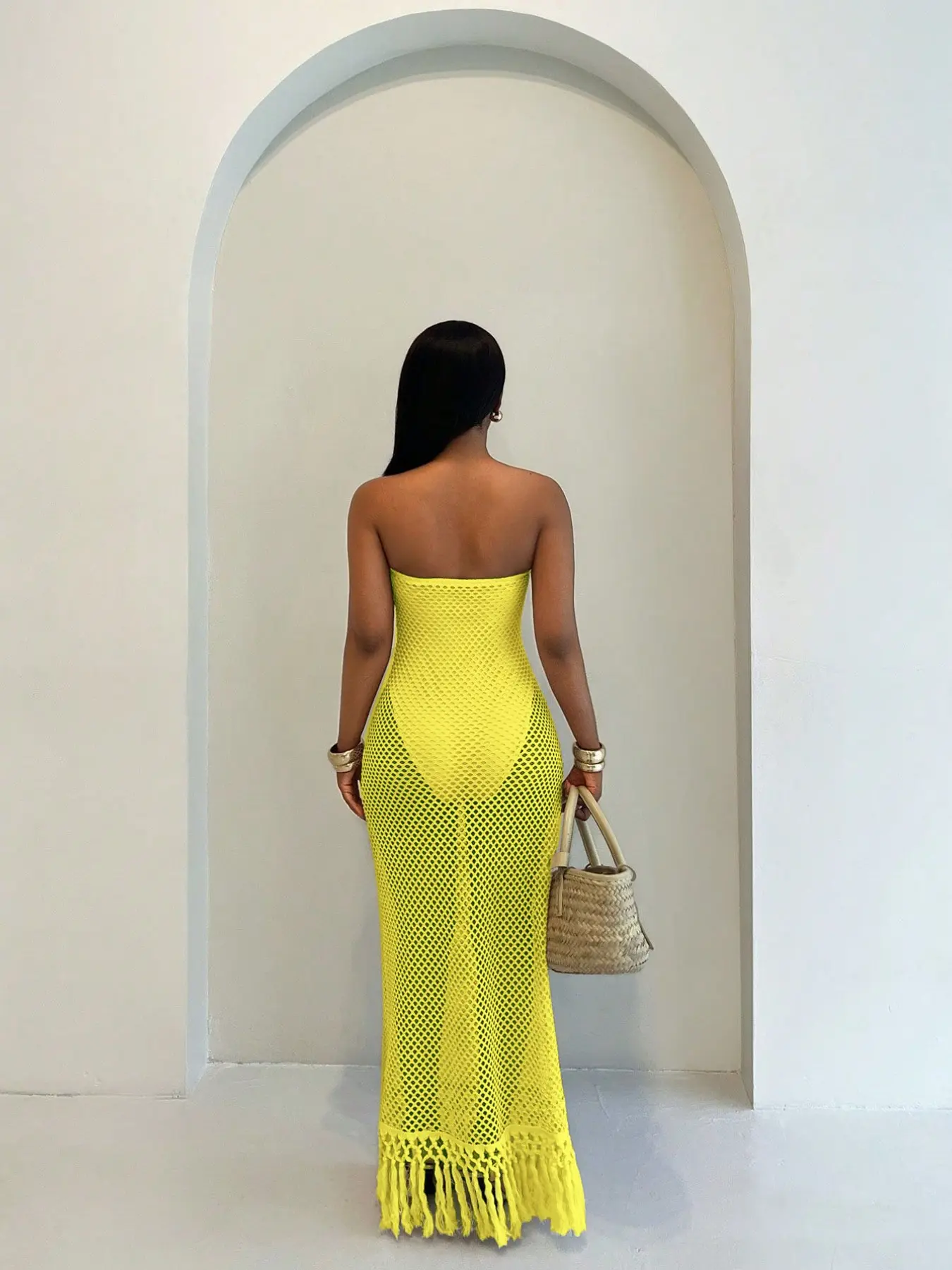 Women's 2-In-1 Summer Beach Strapless Crochet Mesh Fringe Dress for Vacation Travel, Beach Swimsuit Cover, Bathing Suit Coverup, Crochet Bikini Coverups, Swimwear Coverups - TikTok Shop Women's 2-In-1 Summer Beach Strapless Crochet Mesh Fringe Dress for Vacation Travel, Beach Swimsuit Cover, Bathing Suit Coverup, Crochet Bikini Coverups, Swimwear Coverups - TikTok Shop