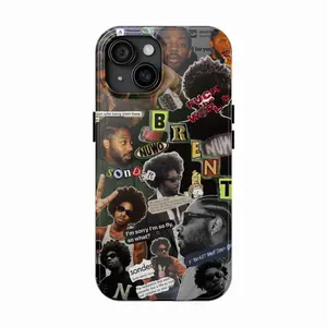 B- Brent Fai.yaz Singer Two-In-One Drop-Resistant Mobile Phone Case Protection, Shockproof For IPhone 17-12, Pro Max, Pro Plus, and Samsung S25 24 23 Safety Case