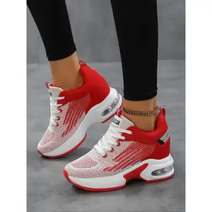 Women's Fashion High-Quality Cushioned, Colorblock Dad Shoes, Low-Top Casual Pumps for Daily Wear & Outdoor Sports, Trendy Walking Sneaker