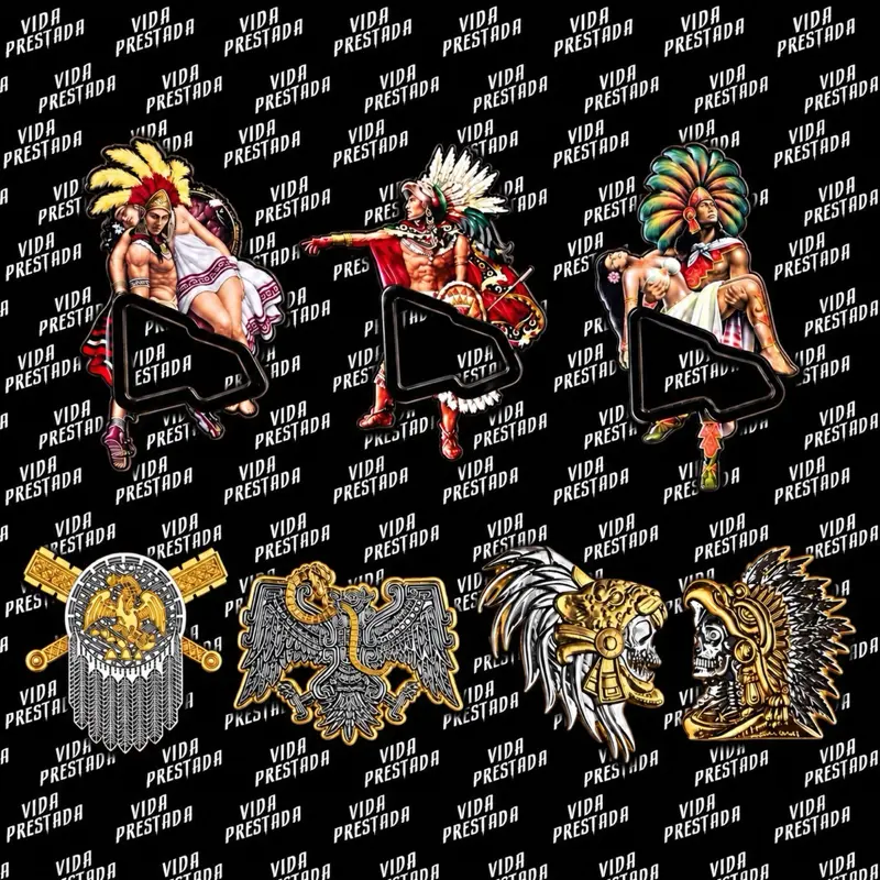 Aztec Warrior Hat Pin